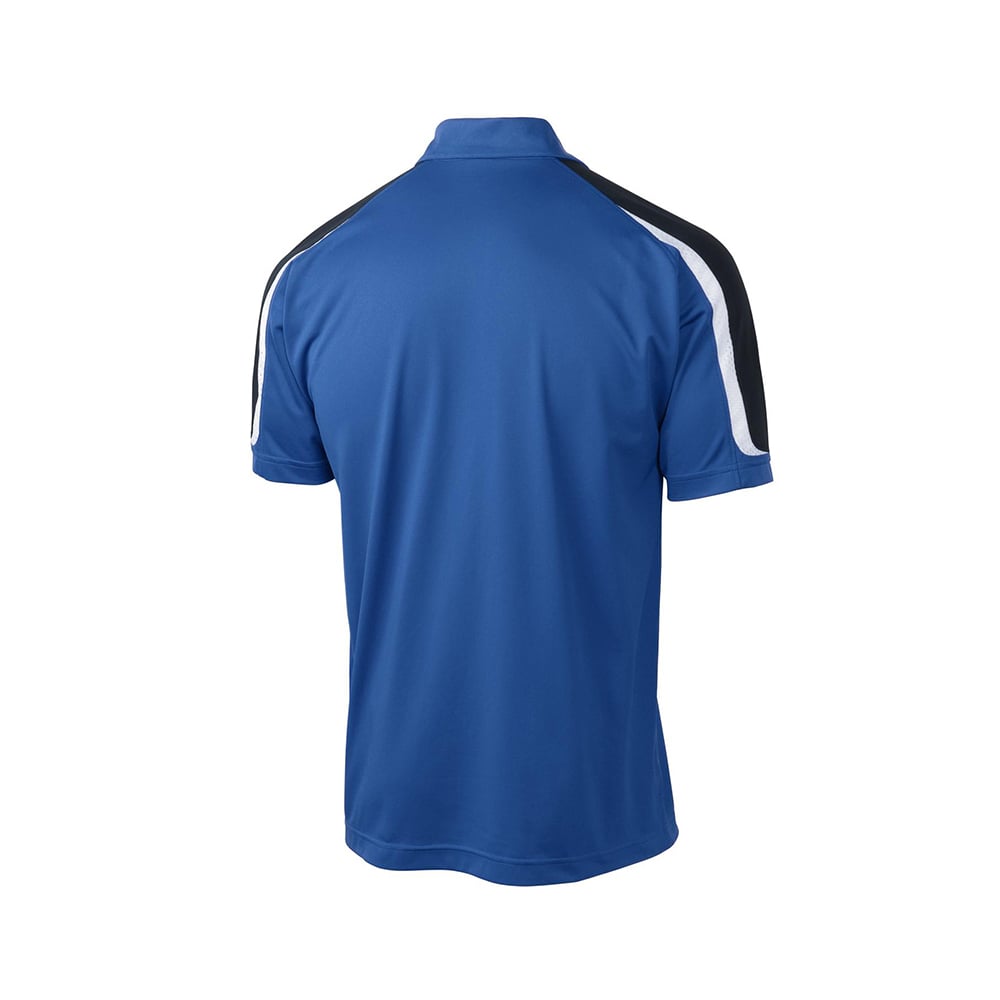 Sport-Tek ST658 Sport-Wick Micropique Tricolor Shoulder Polo