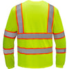 Hi Vis Two-Tone Long Sleeve Safety Shirt, Class 3