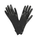 Cordova Black Single Dipped Smooth Finish PVC Gloves/Interlock Lined, 1 dozen (12 pairs)