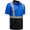 Short Sleeve Polo with Reflective Tape, Non-ANSI