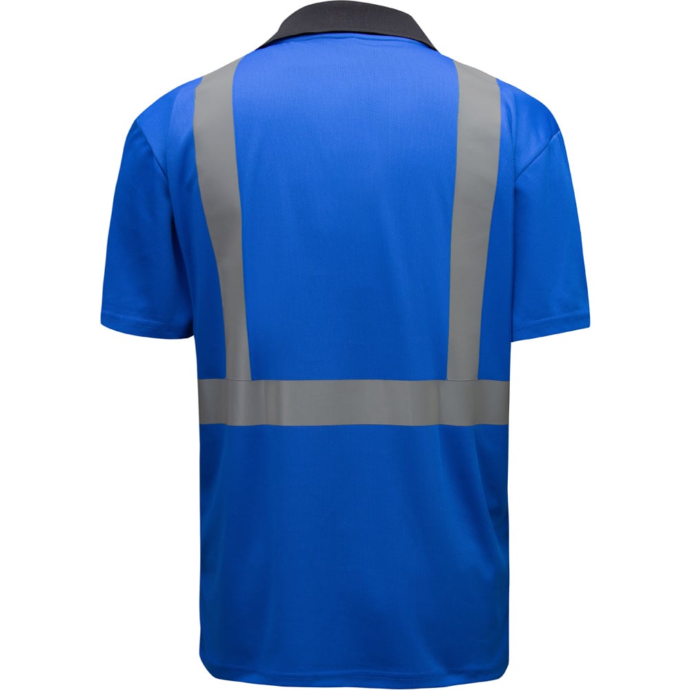 Short Sleeve Polo with Reflective Tape, Non-ANSI