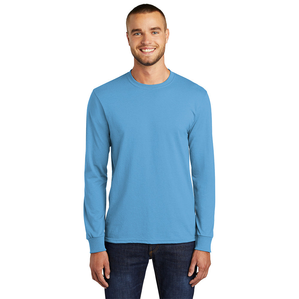 Port & Company PC55LS Eco-Friendly Cotton Blend Long Sleeve T-Shirt