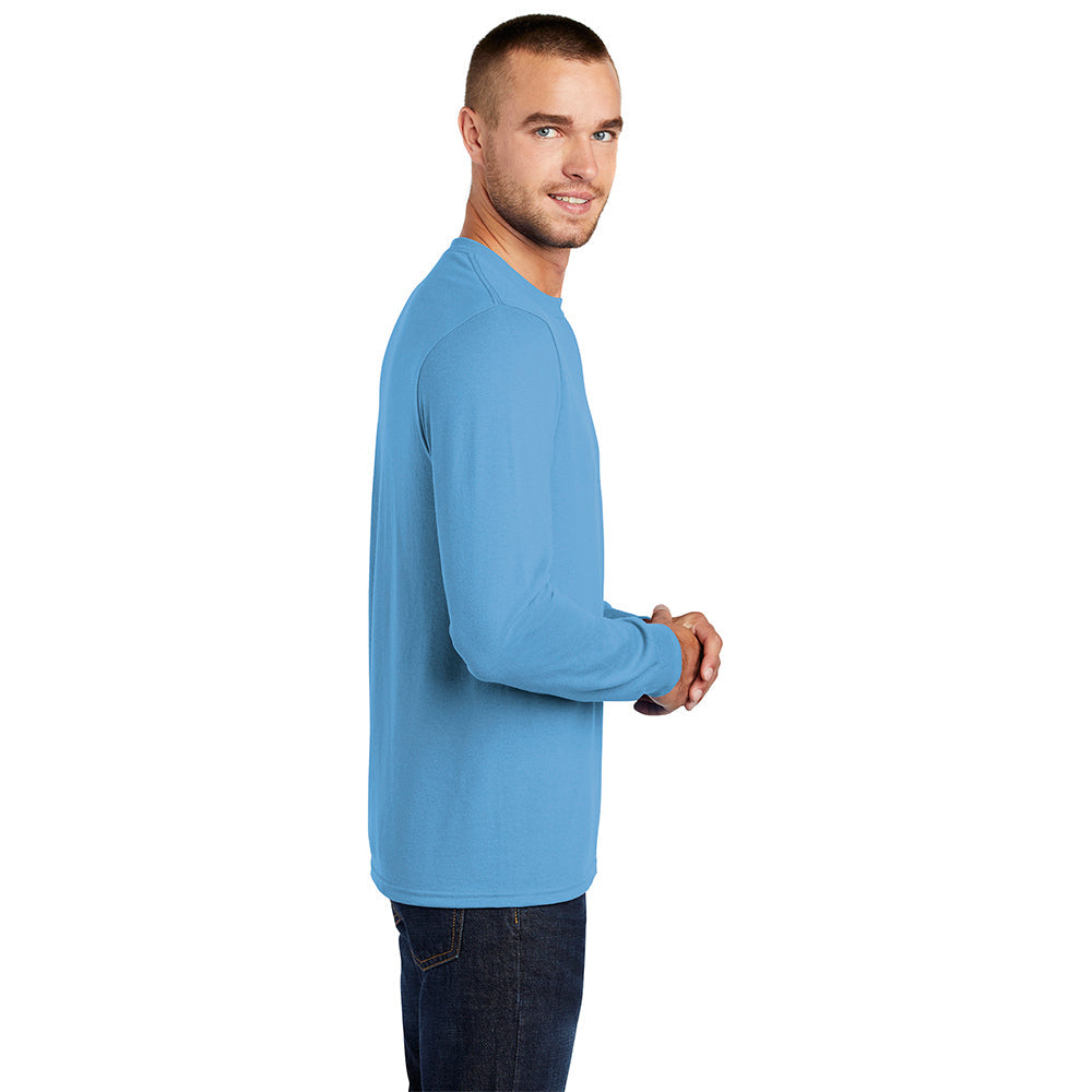 Port & Company PC55LS Eco-Friendly Cotton Blend Long Sleeve T-Shirt