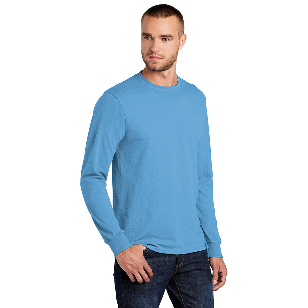 Port & Company PC55LS Eco-Friendly Cotton Blend Long Sleeve T-Shirt