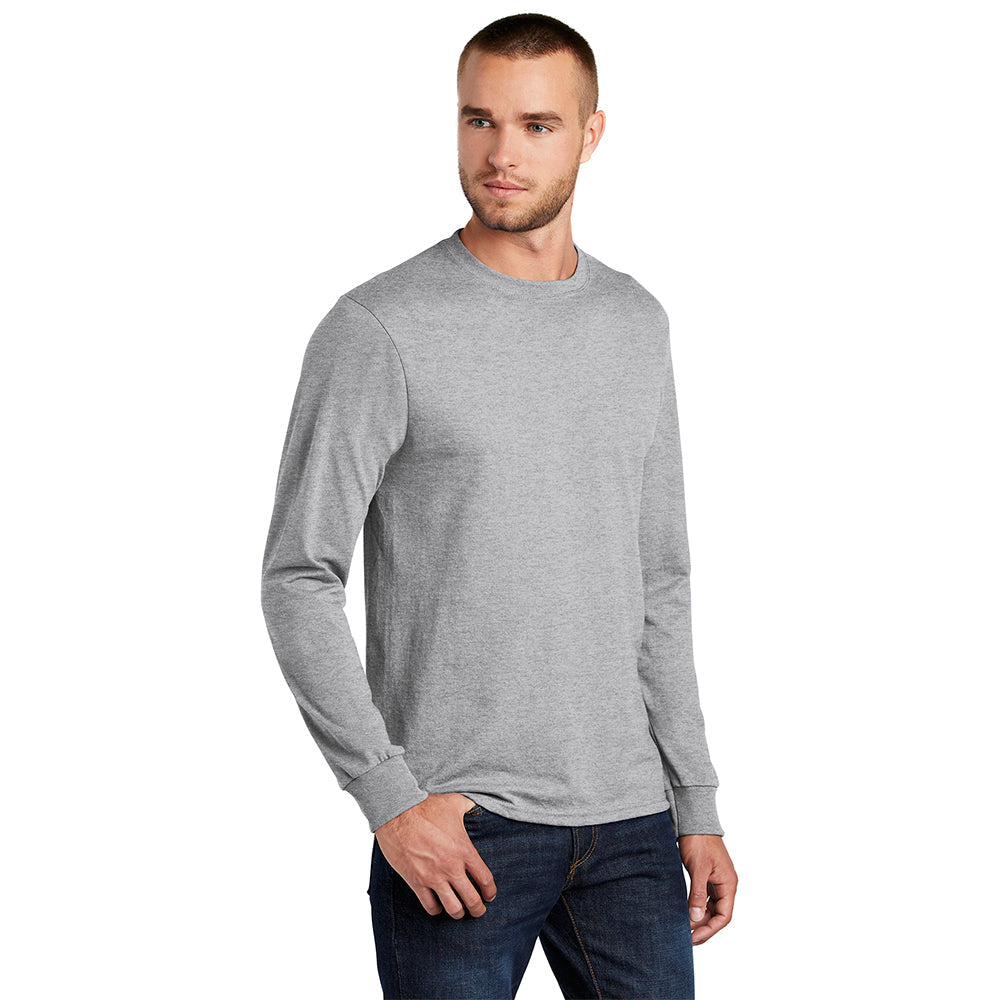 Port & Company PC55LS Eco-Friendly Cotton Blend Long Sleeve T-Shirt