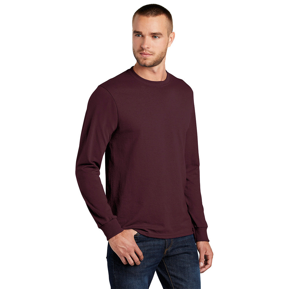 Port & Company PC55LS Eco-Friendly Cotton Blend Long Sleeve T-Shirt