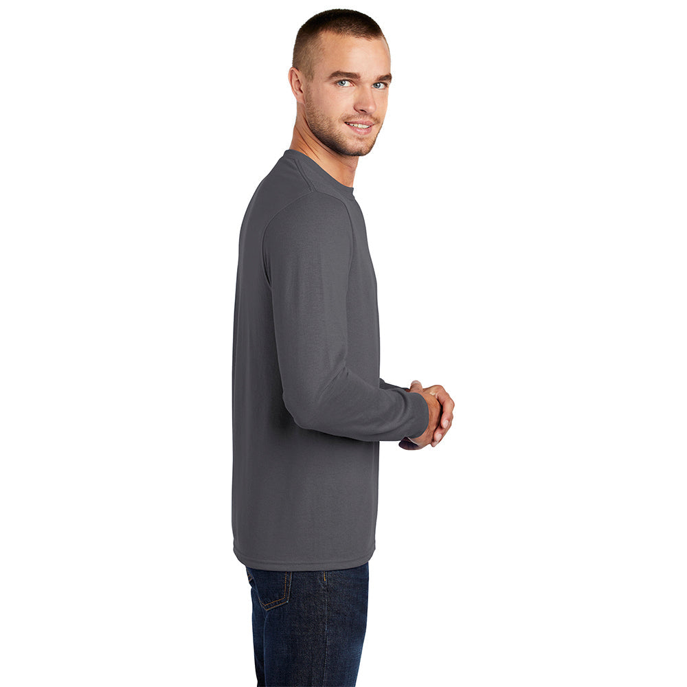 Port & Company PC55LS Eco-Friendly Cotton Blend Long Sleeve T-Shirt