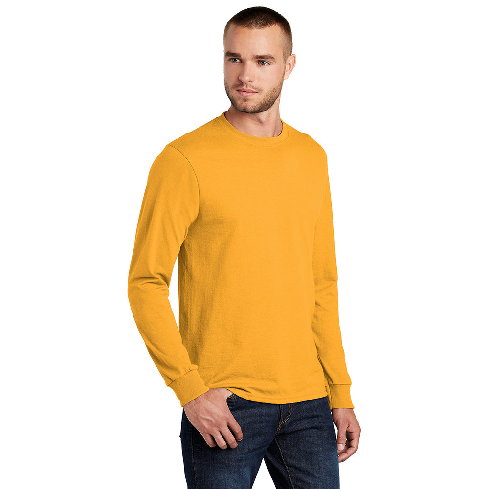 Port & Company PC55LS Eco-Friendly Cotton Blend Long Sleeve T-Shirt