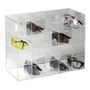 Safety Glasses Holder with Door, 20 Pair
