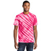 Port & Company PC148 100% Cotton Tiger Stripe Tie-Dye T-Shirt