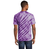 Port & Company PC148 100% Cotton Tiger Stripe Tie-Dye T-Shirt