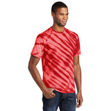 Port & Company PC148 100% Cotton Tiger Stripe Tie-Dye T-Shirt