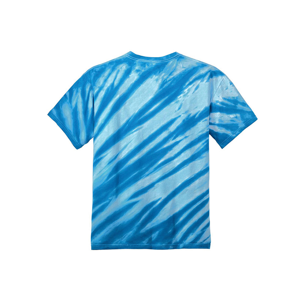 Port & Company PC148 100% Cotton Tiger Stripe Tie-Dye T-Shirt