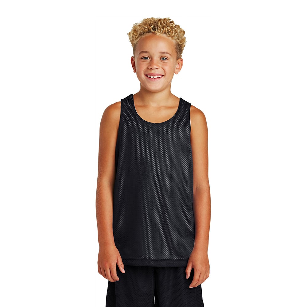 Sport-Tek YST500 Youth PosiCharge Classic Mesh Reversible Tank