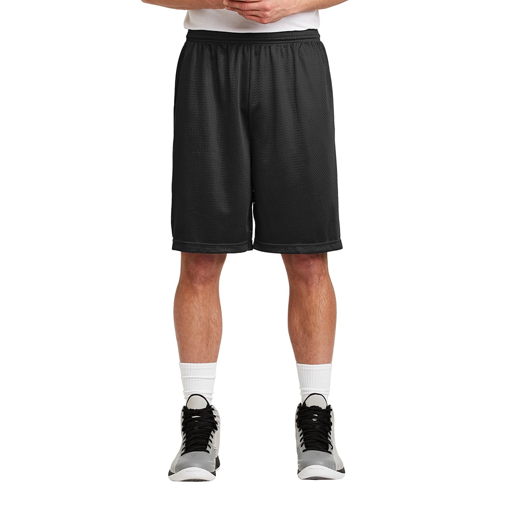 Sport-Tek ST515 PosiCharge Classic 9" Inseam Long Mesh Shorts