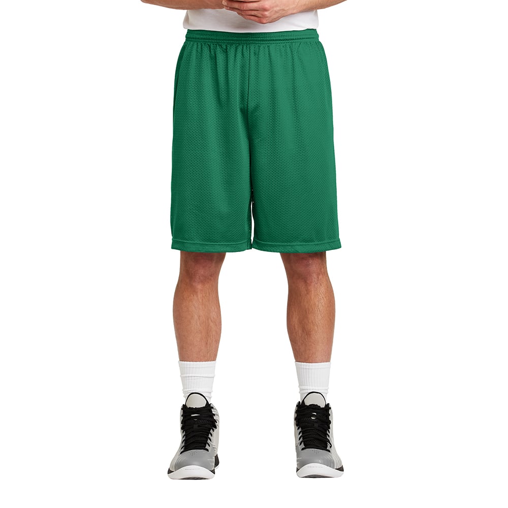 Sport-Tek ST515 PosiCharge Classic 9" Inseam Long Mesh Shorts