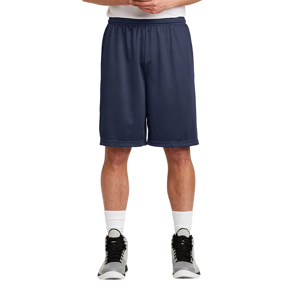 Sport-Tek ST515 PosiCharge Classic 9" Inseam Long Mesh Shorts