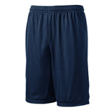 Sport-Tek ST515 PosiCharge Classic 9" Inseam Long Mesh Shorts