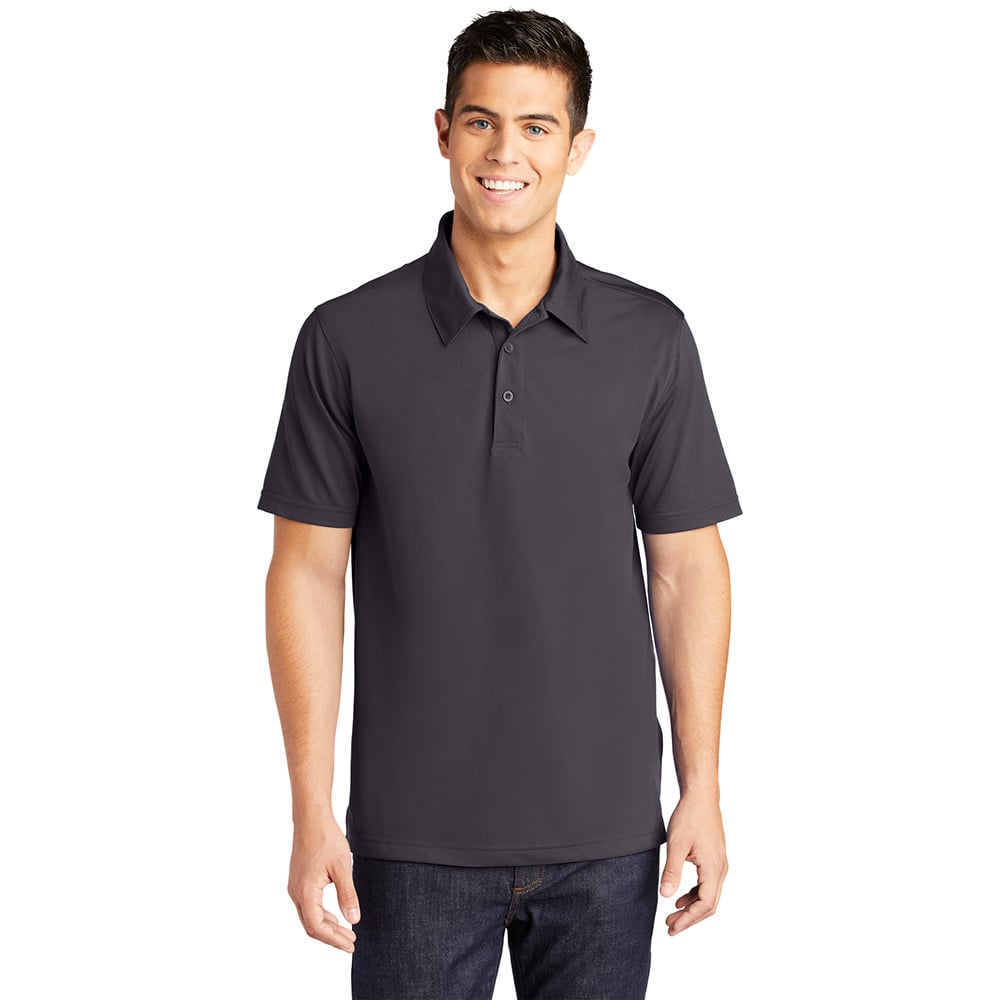 Sport-Tek ST690 PosiCharge Active Textured Polo with 3-button Placket