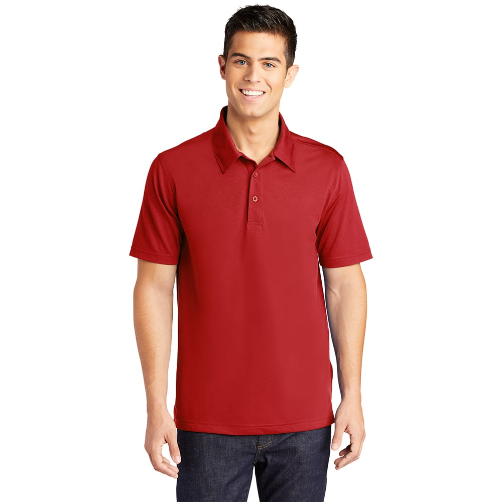 Sport-Tek ST690 PosiCharge Active Textured Polo with 3-button Placket