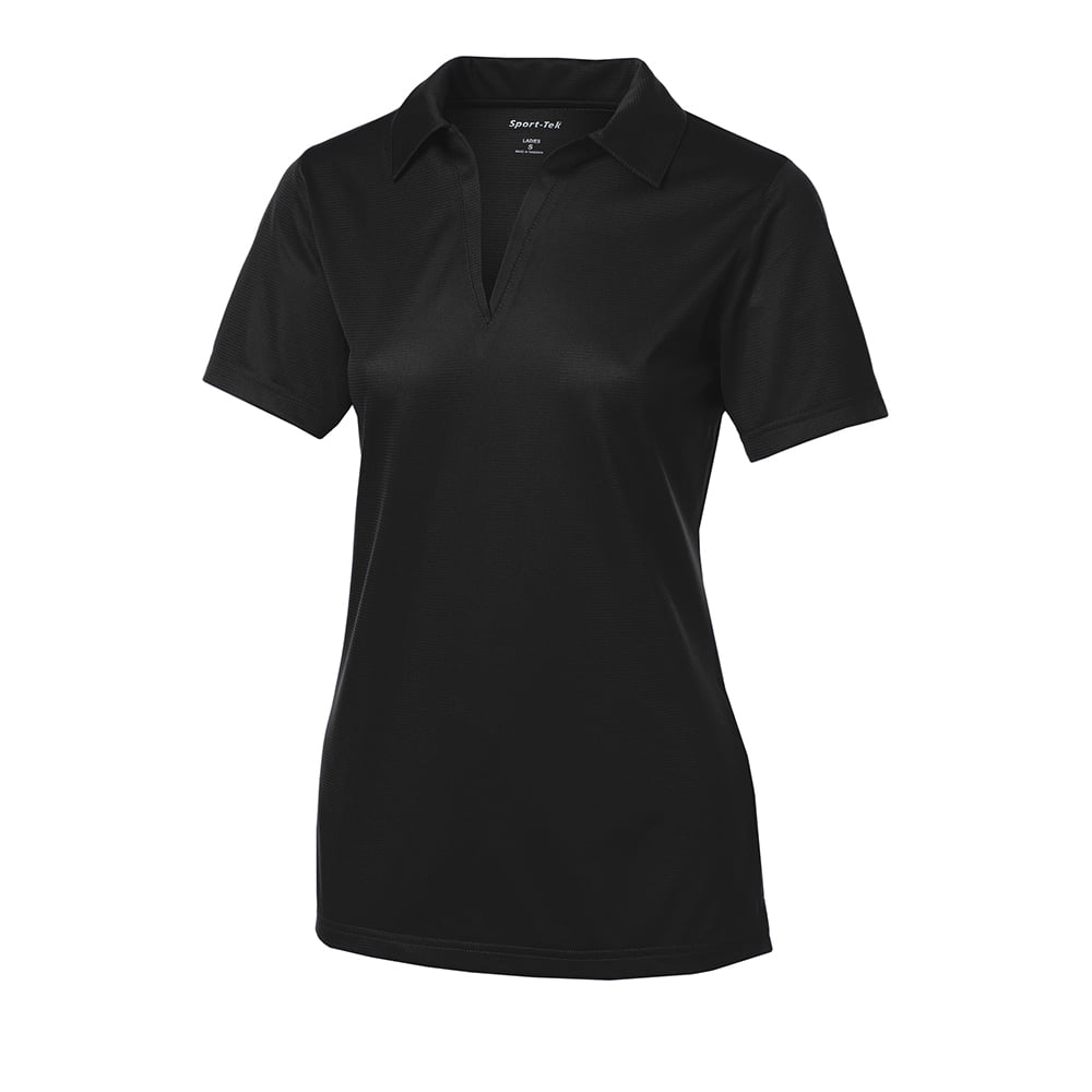 Sport-Tek LST690 PosiCharge Women's Active Textured Open-Placket Polo