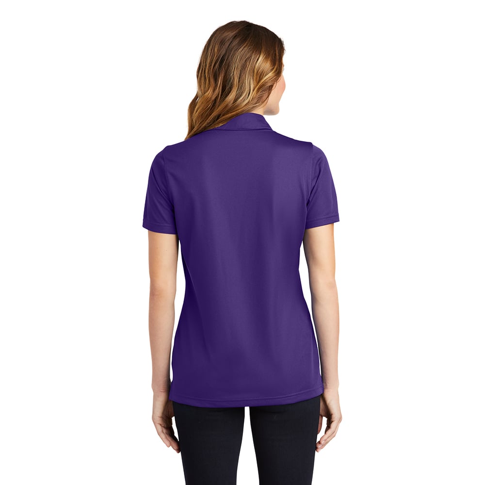 Sport-Tek LST690 PosiCharge Women's Active Textured Open-Placket Polo