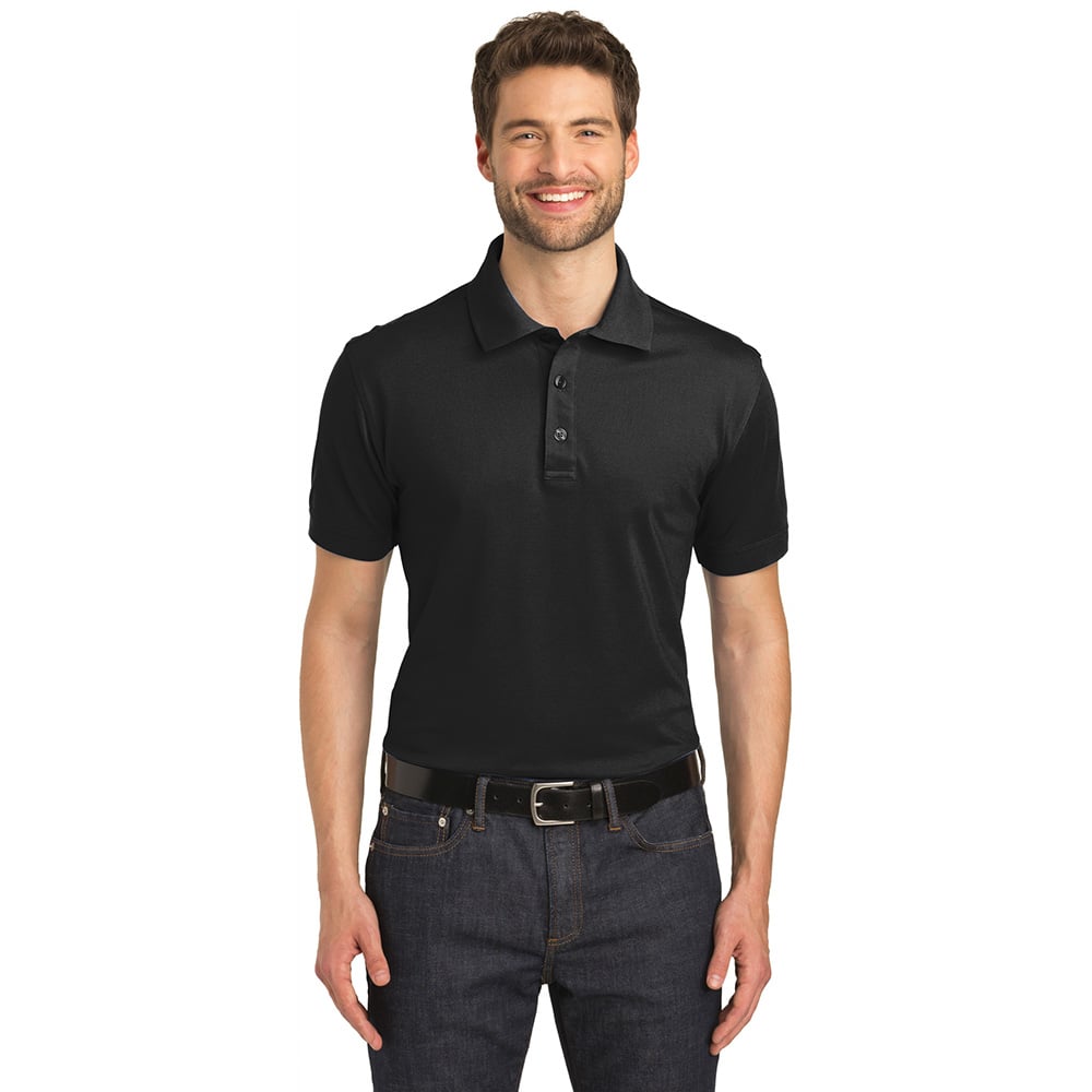 Port Authority K555 Stretch Pique Short Sleeve Polo Shirt