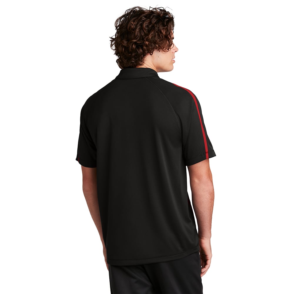 Sport-Tek ST685 PosiCharge Raglan Colorblock Micro-Mesh Polo