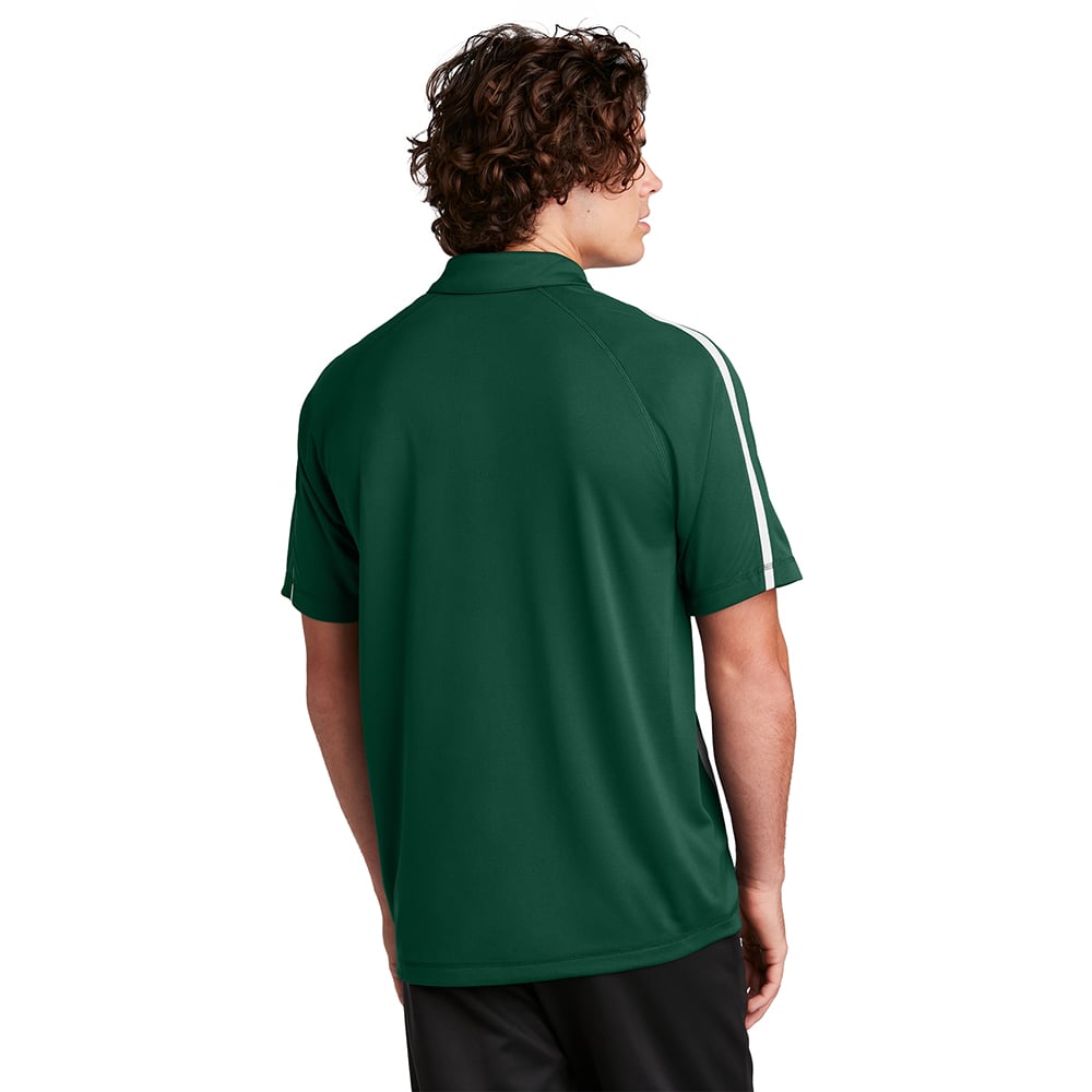 Sport-Tek ST685 PosiCharge Raglan Colorblock Micro-Mesh Polo