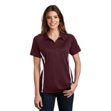 Sport-Tek LST685 PosiCharge Women's Micro-Mesh Two-Tone Polo