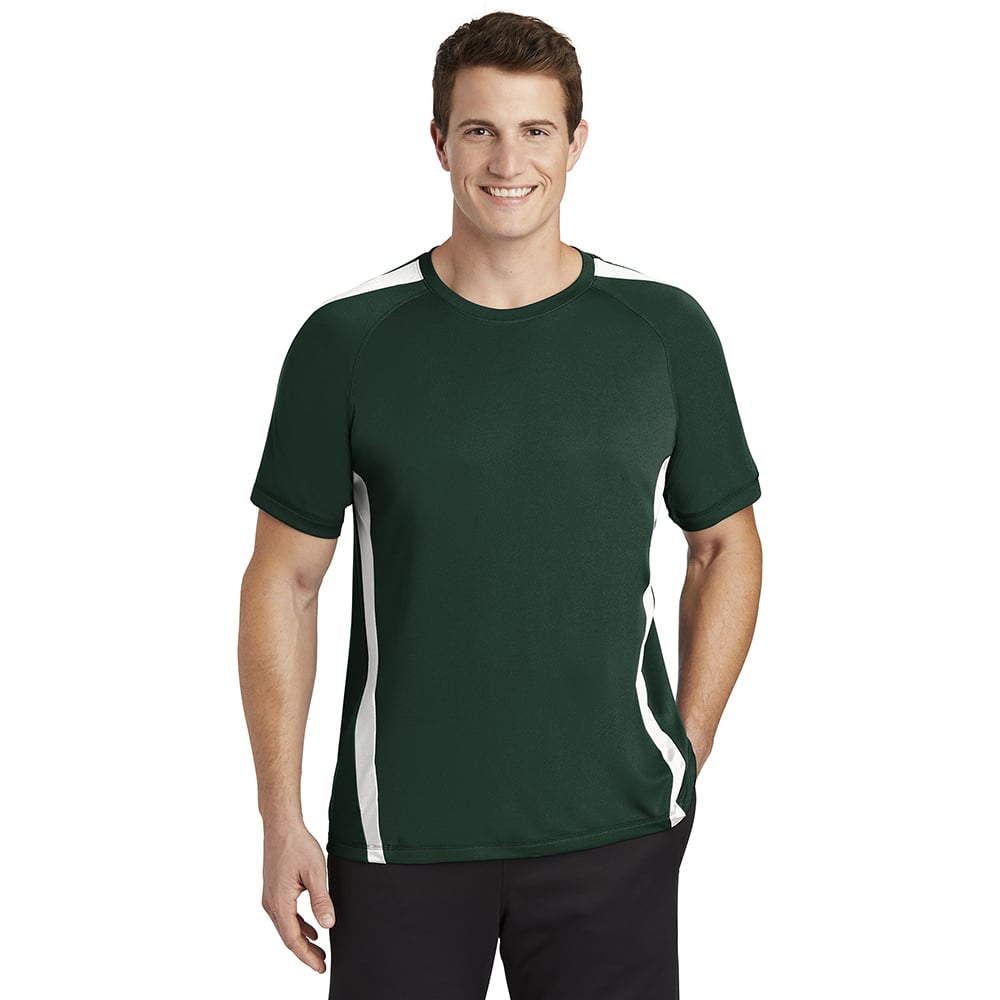 Sport-Tek ST351 PosiCharge Men's Colorblock Competitor T-Shirt