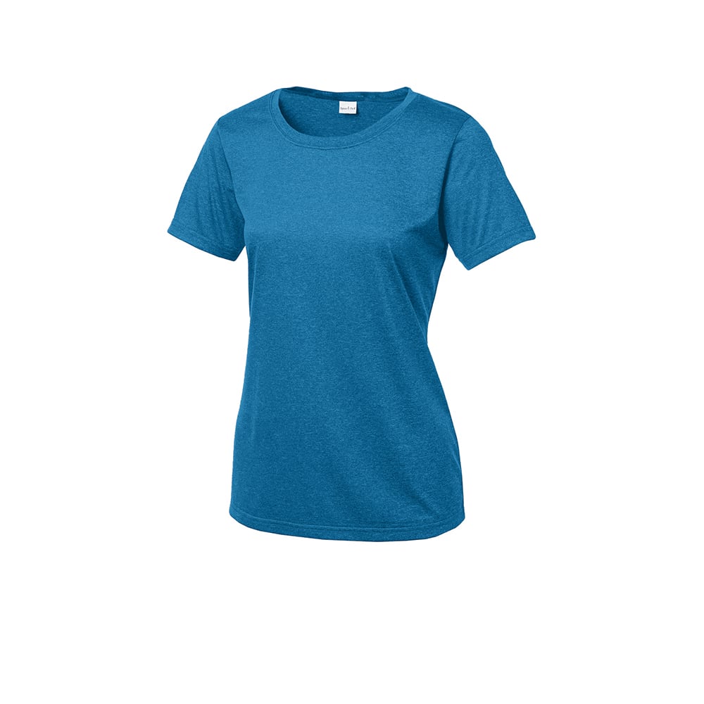 Sport-Tek LST360 Women's Heather Contender Scoop Neck T-Shirt