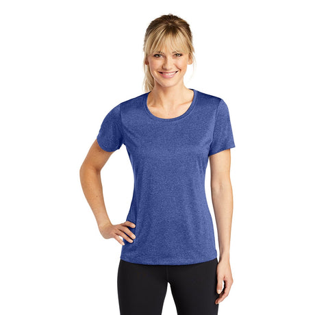 Sport-Tek LST360 Women's Heather Contender Scoop Neck T-Shirt