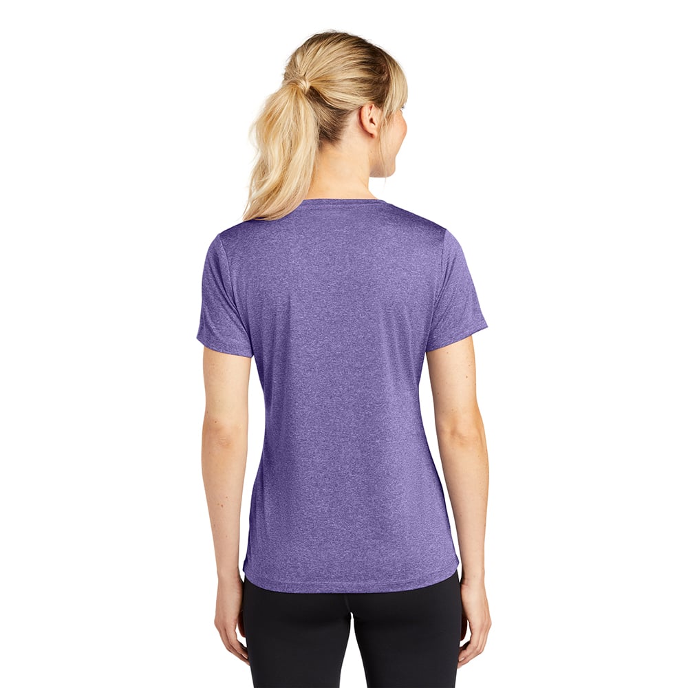 Sport-Tek LST360 Women's Heather Contender Scoop Neck T-Shirt