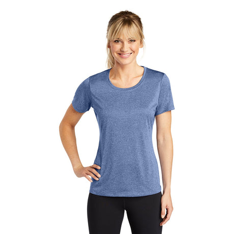 Sport-Tek LST360 Women's Heather Contender Scoop Neck T-Shirt