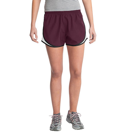 Sport-Tek LST304 Women's Cadence Shorts with Drawcord Waistband