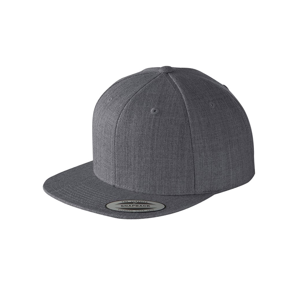 Sport-Tek STC19 Yupoong Flat Bill Snapback Adjustable Cap