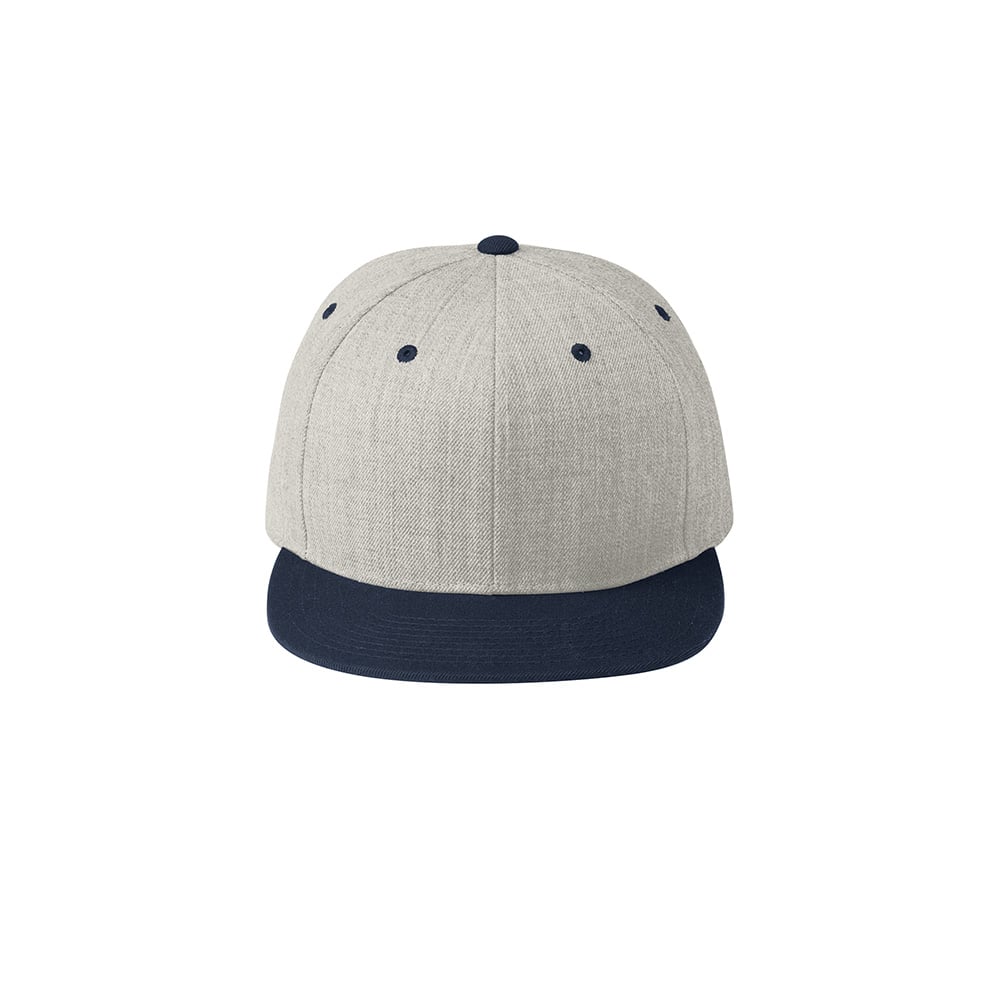 Sport-Tek STC19 Yupoong Flat Bill Snapback Adjustable Cap