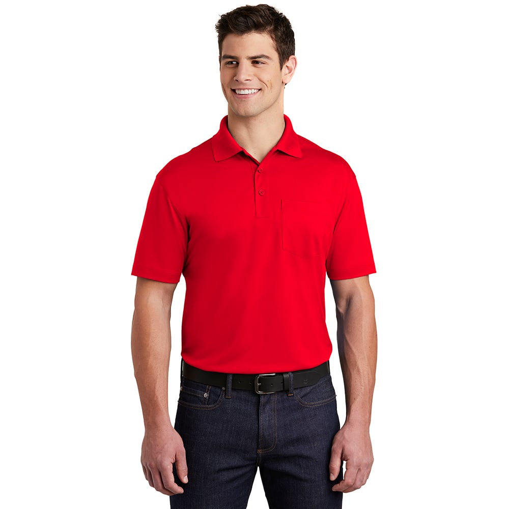 Sport-Tek ST651 Micropique Sport-Wick Polo with Pocket