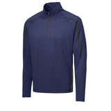 Sport-Tek ST851 Sport-Wick Stretch Half-Zip Colorblock Pullover