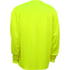 Non-ANSI Hi-Vis Safety T-Shirt, Long Sleeves with Chest Pocket