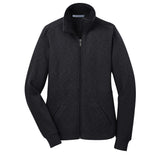 Port Authority L293 Women's Heavyweight Slub Fleece Full Zip Jacket