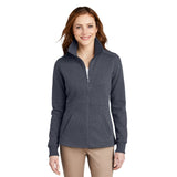 Port Authority L293 Women's Heavyweight Slub Fleece Full Zip Jacket