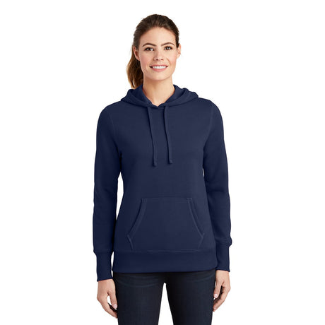 Sport-Tek LST254 Women's Spun Combed Pullover with Hood