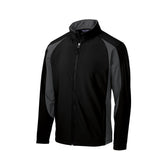 Sport-Tek ST970 Colorblock Soft Shell Jacket with Zippered Pockets