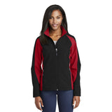 Sport-Tek LST970 Women's Water-Resistant Two-Tone Softshell Jacket