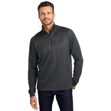 Port Authority K805 Vertical Texture Heavyweight 1/4 Zip Pullover