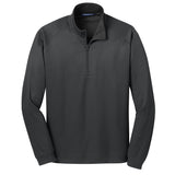 Port Authority K805 Vertical Texture Heavyweight 1/4 Zip Pullover