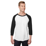 Jerzees 560RR Premium Blend 50/50 Three-Quarter Raglan Baseball T-Shirt