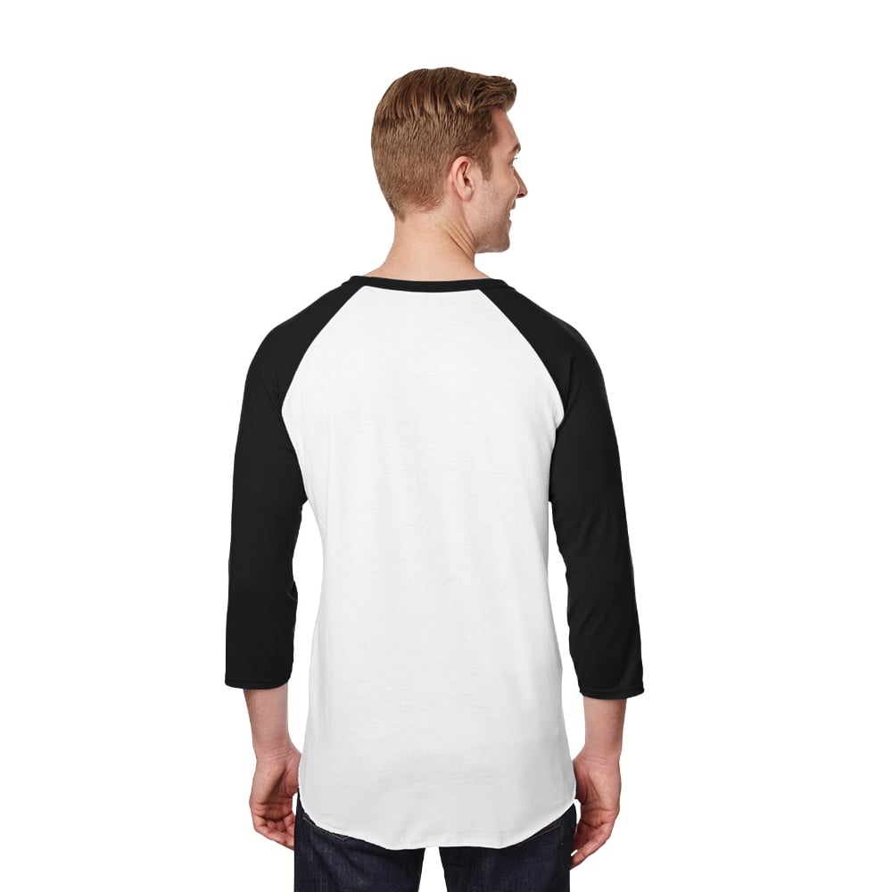 Jerzees 560RR Premium Blend 50/50 Three-Quarter Raglan Baseball T-Shirt